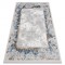 Covor acril VALS 1738 Cadru, caro gri / albastru , 80x100 cm