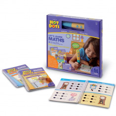 Set matematica - 3 carti de activitati si un stilou vorbitor HotDots foto