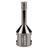 Carota diamantata 8 mm cu filet M14 pentru gresie, faianta si sticla