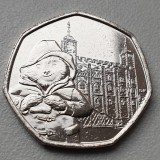 Moneda 50 pence 2019 Marea Britanie Paddington at the Tower unc / necirculata, Europa