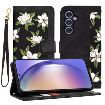 Husa pentru Samsung Galaxy A54 A546, Techsuit, FlipCraft, Neagra foto