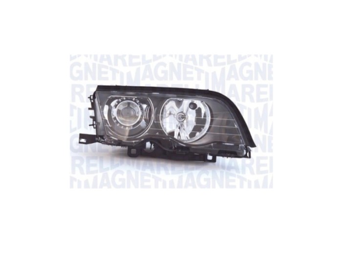 Far Bmw Seria 3 (E46), Sedan/Combi, 06.1998-09.2001, model: Combi, Sedan, montare fata, dreapta, D2S+H7; electric; reflector negru; cu bec xenon; cu