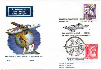 Austria 1984, Aviatie foto