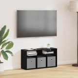 vidaXL Bucătărie joasă cu sertar Stejar Negru 72 x 22,5 x 38 cm 8000573