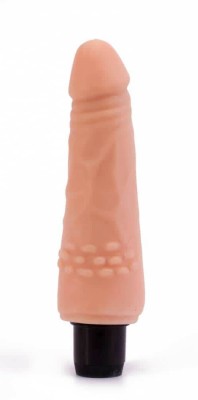 Vibrator Realistic Real Feel Cyberskin, Natural, 19 cm foto