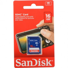 SanDisk 16GB SDHC Memory Card Class 4 foto