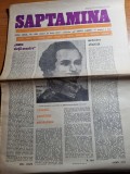 ziarul saptamana 15 iunie 1979-mihai eminescu,nadia comaneci,ilie nastase