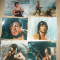 Set 6 Fotografii Film Rambo I -1982 cu Sylvester Stallone , dim.=30x24 cm