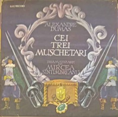 Disc vinil, LP. CEI TREI MUSCHETARI. SET 2 DISCURI VINIL-ALEXANDRE DUMAS-219554 foto