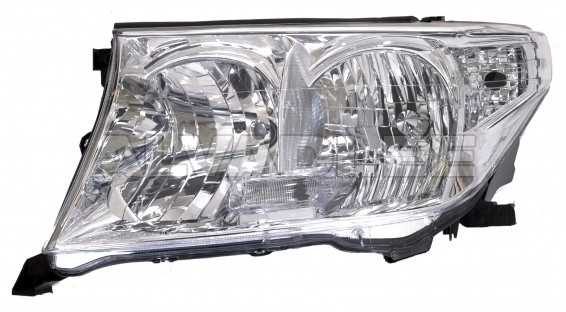 Far Toyota Land Cruiser V8 (FJ200) 11.2007-12.2011 DEPO partea Stanga, tip bec H11+HB3 manual