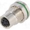 Conector M8, 5 pini, clasa etanseitate IP67, BULGIN - PXMBNI08RPF05BPC