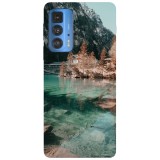 Husa compatibila cu Motorola Edge 20 Lite model Blausee Switzerland, Silicon, TPU, Viceversa, Transparent, Carcasa