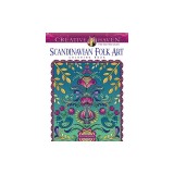 Creative Haven Scandinavian Folk Art Coloring Book