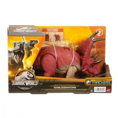 Figurina articulata, Dinozaur, Jurassic World, Diabloceratops, HLP16
