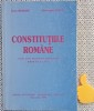 Constitutiile romane Gheorghe Iancu, Ioan Muraru