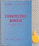 Constitutiile romane Gheorghe Iancu, Ioan Muraru