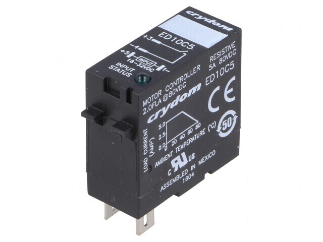 Releu Semiconductor 5A 18-32VDC 1-80VDC cu Soclu Serie ED