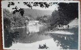 Carte postala, Baile Sovata, Lacul Ursu, 1937