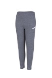 Pantaloni sport copii Joma Lion Long Gri, poliester, talie elastica, buzunare laterale, negru/gri