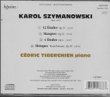 Szymanowski: Masques, Metopes, Etudes Op.4, Etudes Op. 33 | Cedric Tiberghien