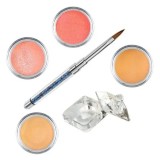 Cumpara ieftin Set Orange-Inginails - set de pudre acrilice colorate