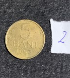 Moneda 5 bani 1956 RPR
