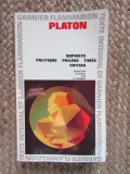 Sophiste Politique, Philebe Timee, Critias - Platon, Garnier Flammarion, 1969, Franceza, Filosofie