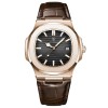 Ceas barbatesc de mana Poedagar Casual Fashion Quartz Analog Piele Maro Negru