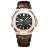 Cumpara ieftin Ceas barbatesc de mana Poedagar Casual Fashion Quartz Analog Piele Maro Negru