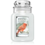 Country Candle First Fallen Snow lum&acirc;nare parfumată 680 g