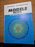 Album - modele inedite de tricotaj artistic - din anul 1981 - coperti cartonate, format mare