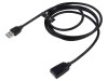 Cablu USB 3.0 A-A Negru 1m 5Gbps, Vention