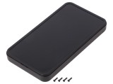 Carcasă universală neagră CS ABS IP40 63mm x 115mm x 12mm
