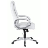 Scaun directorial GN27, piele ecologica, polipropilena, mecanism balans, 95 kg, maro