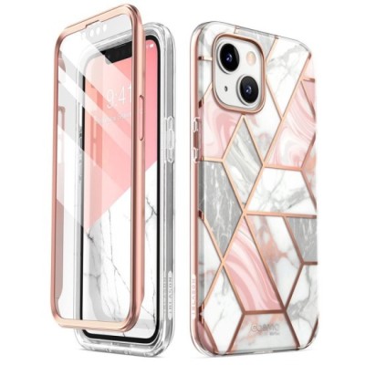 Husa pentru iPhone 13 / 14 - I-Blason Cosmo - Marble foto