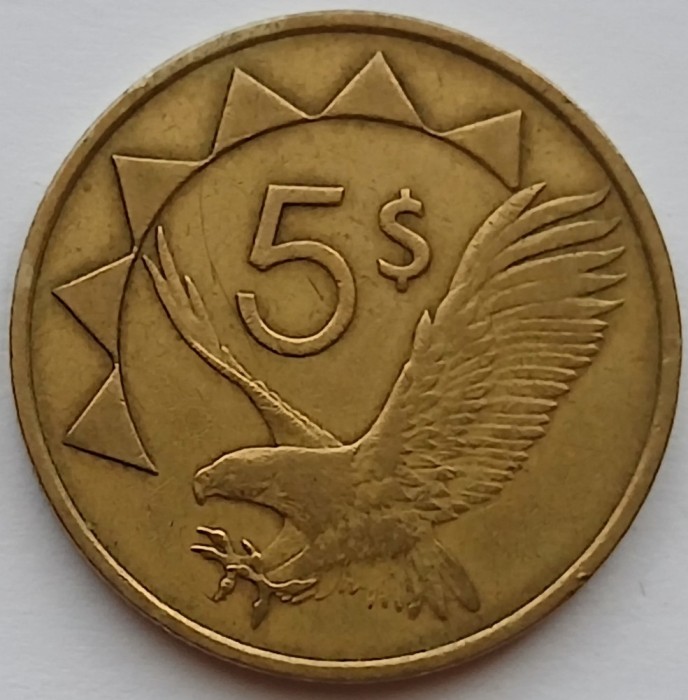 Namibia, 5 Cents 1993