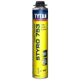 Adeziv Spuma Aplicator Pistol Pentru Izolari Termice La Exterior Tytan Styro 753 / 750 Ml