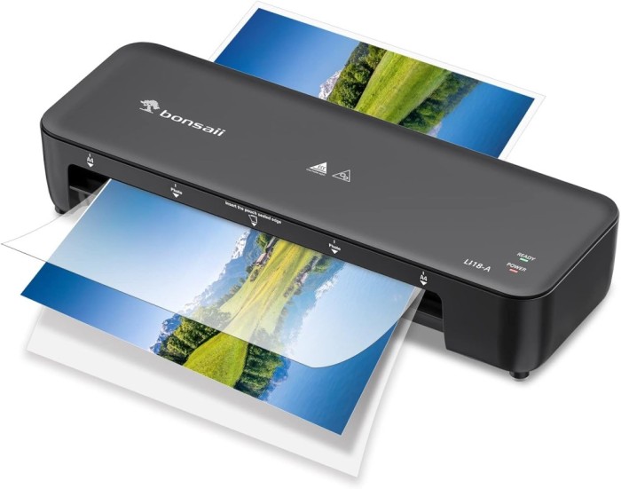 Laminator Bonsaii L418-A, potrivire pentru A4,A5,A6