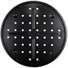 Tava Pizza Neaderenta cu Gauri, Neagra, 33 cm, Oem