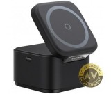 Incarcator Retea Wireless Baseus MagPro 2in1 25W 1.67A Negru P10264100121-00
