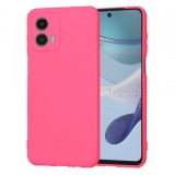 Husa pentru Motorola Moto G53, Techsuit, SoftFlex, Roz Inchis