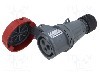 Conector alimentare AC, IEC 60309, IP67, 16A, 415V, 3 pini, AMPHENOL - 2CMA101120R1000