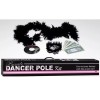 Bara Striptease Roz Private Dancer Pole Kit, TOPCO, Ajustabila 2.24-2.79m, Metal, Dans la Bara, Acasa/Studio, Include DVD &amp; Accesorii
