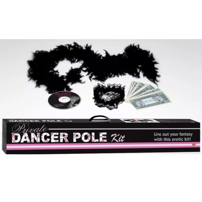 Bara Striptease Private Dancer Pole Kit, Pink#