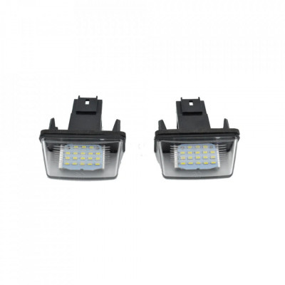 Lampi LED Numar Inmatriculare Citroen C4 foto