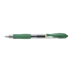 Pachet 12 buc Roller cu Gel G-2 Pilot 0.5 mm varf fin Roller cu gel Pilot G-2 0.5 mm verde