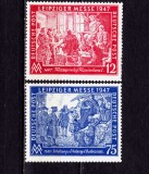 Cumpara ieftin ✅ (S39)Germania 1947 -Emisiunile Aliatilor &quot; Targul de toamna Leipzig&quot; ,serie Mi. 965/966 ,MNH ( posibile mici cute ), Nestampilat