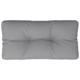 Cumpara ieftin Perna de paleti, gri, 70x40x12 cm, material textil