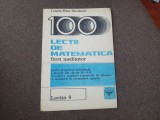 ,Catalin Petru Nicolescu - 100 lectii de matematica. Lectia 8