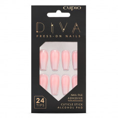 Set unghii false Cupio Diva - Baby Boomer